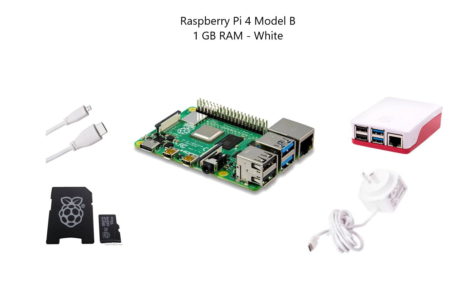 Starter Kit Raspberry Pi4 - 1GB