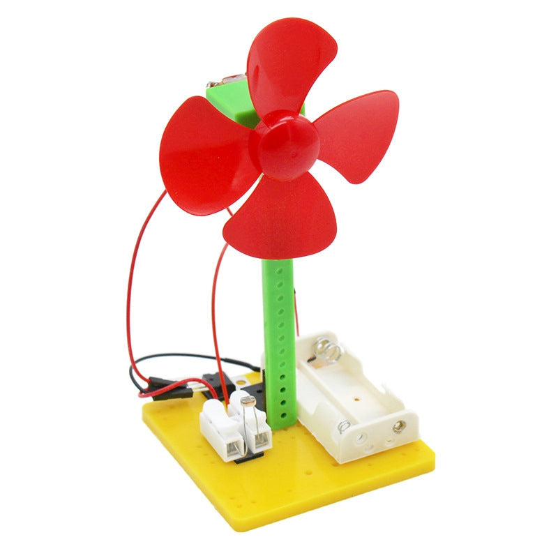 DIY - Light-controlled Fan Kits for School