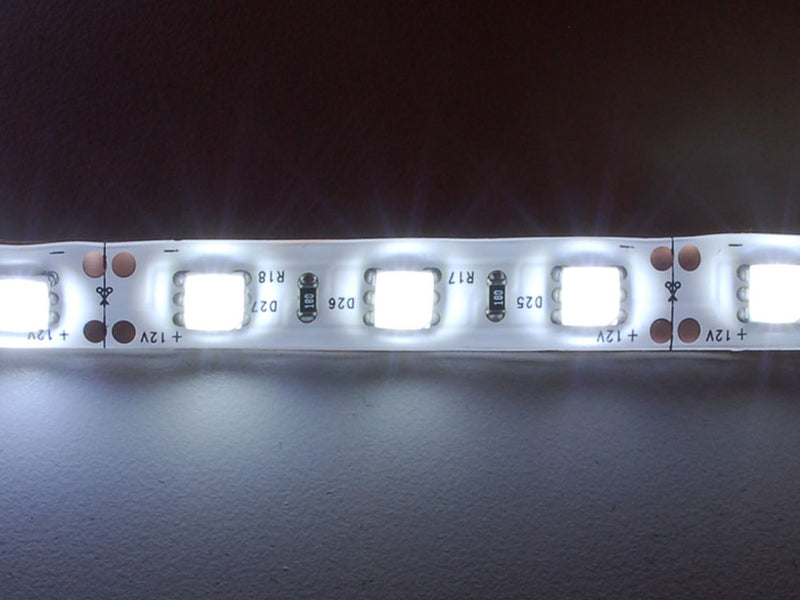 Cool White LED Weatherproof Flexi-Strip 60 LED - 3m