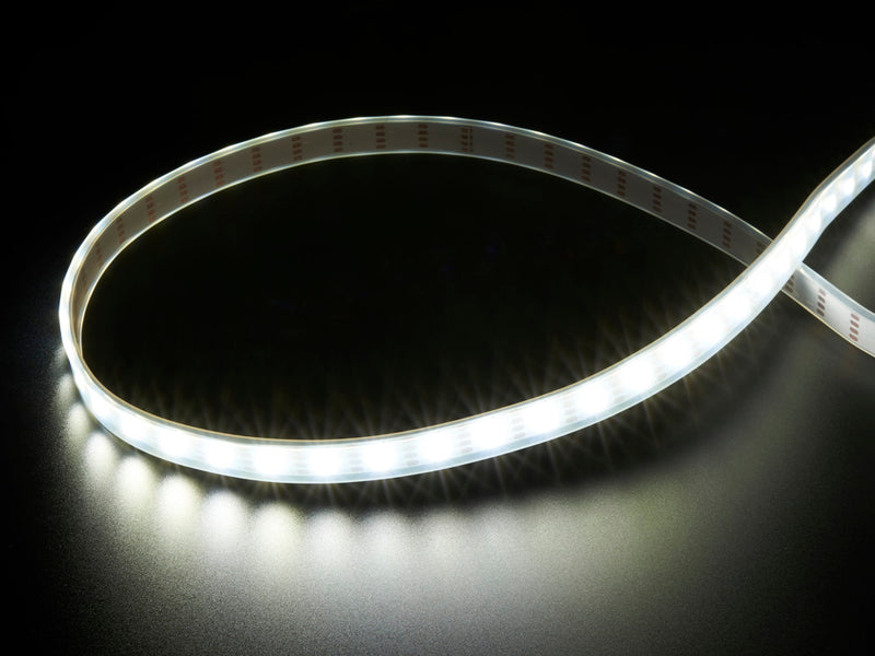 Adafruit DotStar LED Strip - Addressable Cool White - 60 LED 2m