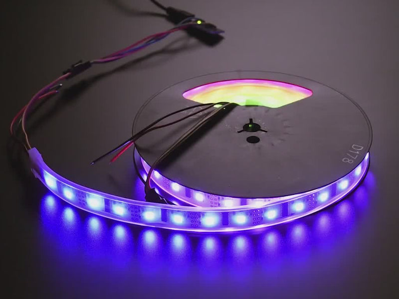 Digital RGB LED Weatherproof Strip - LPD8806 x 48 LED 4m