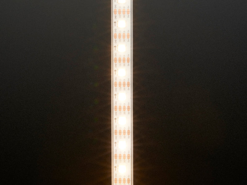 Adafruit DotStar LED Strip - Addressable Warm White-60 LED/m 3m