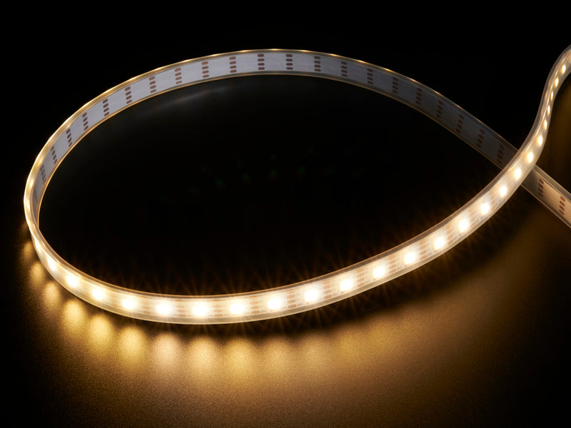 Adafruit DotStar LED Strip - Addressable Warm White-60 LED/m 3m