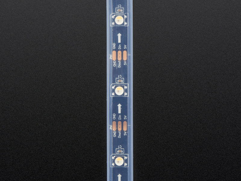 Adafruit NeoPixel Digital RGBW LED Strip - Black PCB 30 LED/m 4m