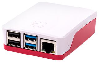 Raspberry Pi 4 Model B Case - Red and White