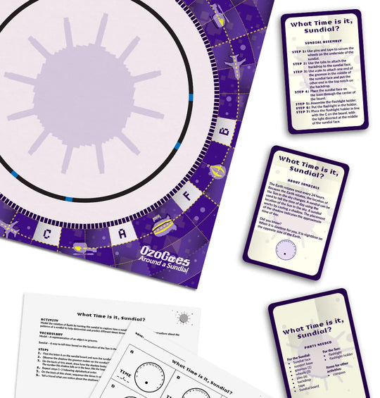 Ozobot STEAM Kits: OzoGoes Around a Sundial