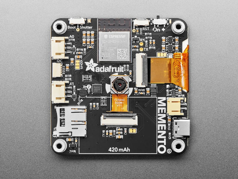 MEMENTO - Python Programmable DIY Camera - Bare Board