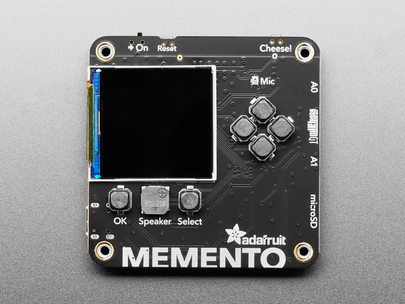 MEMENTO - Python Programmable DIY Camera - Bare Board