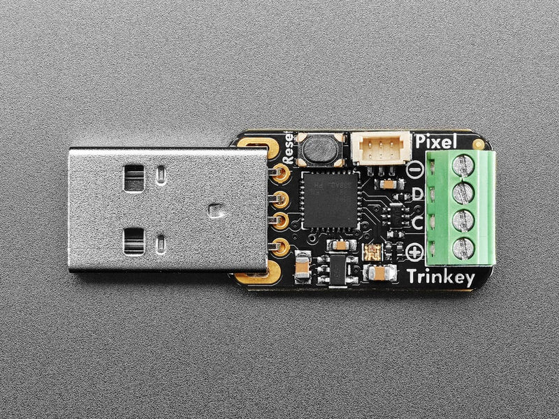 Adafruit Pixel Trinkey - USB Key for NeoPixel / DotStar Driving