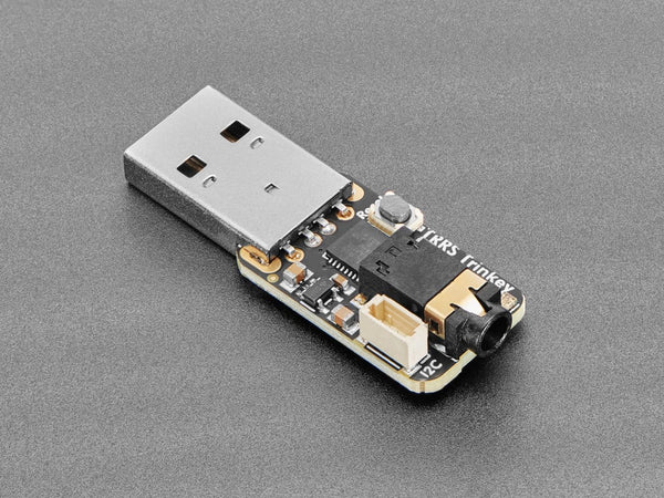 Adafruit TRRS Trinkey - USB Key for Assistive Technology