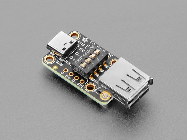 Adafruit Switchable USB Type A to C Breakout Board