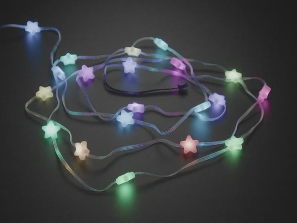 Adafruit NeoPixel LED Star Shape Pixel Strand - 20 LEDs