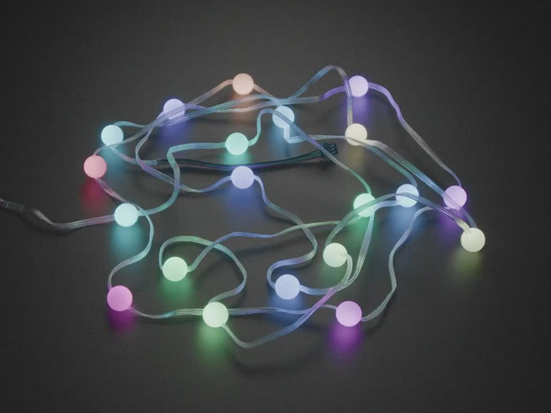 Adafruit NeoPixel LED Ball Shape Pixel Strand - 20 LEDs