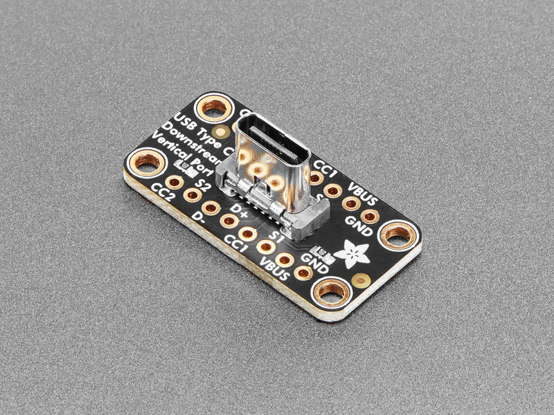 Adafruit USB Type C Vertical Breakout - Downstream Connection