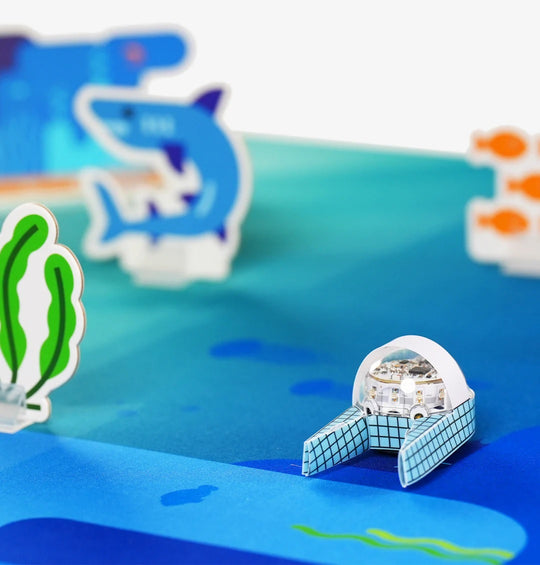 Ozobot Challenge Mat: Ocean Explorer