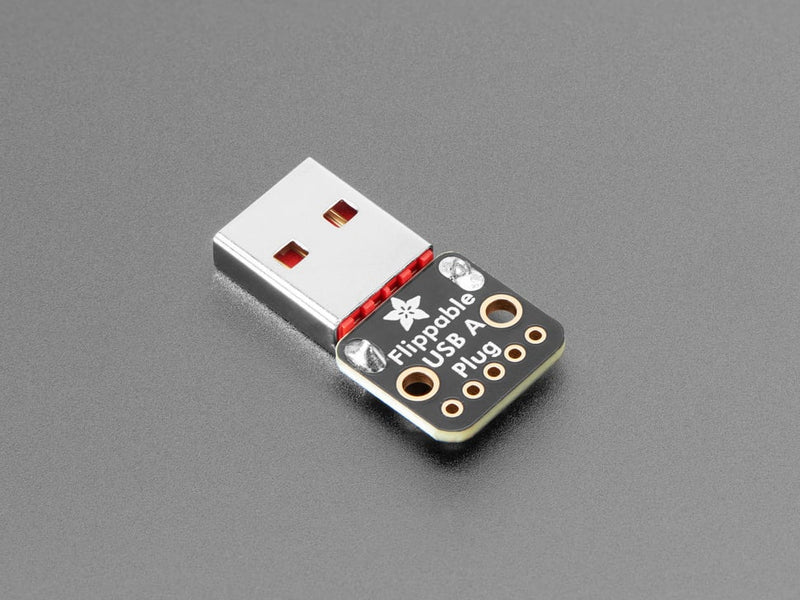 Adafruit Reversible USB Type A Plug Connector Breakout