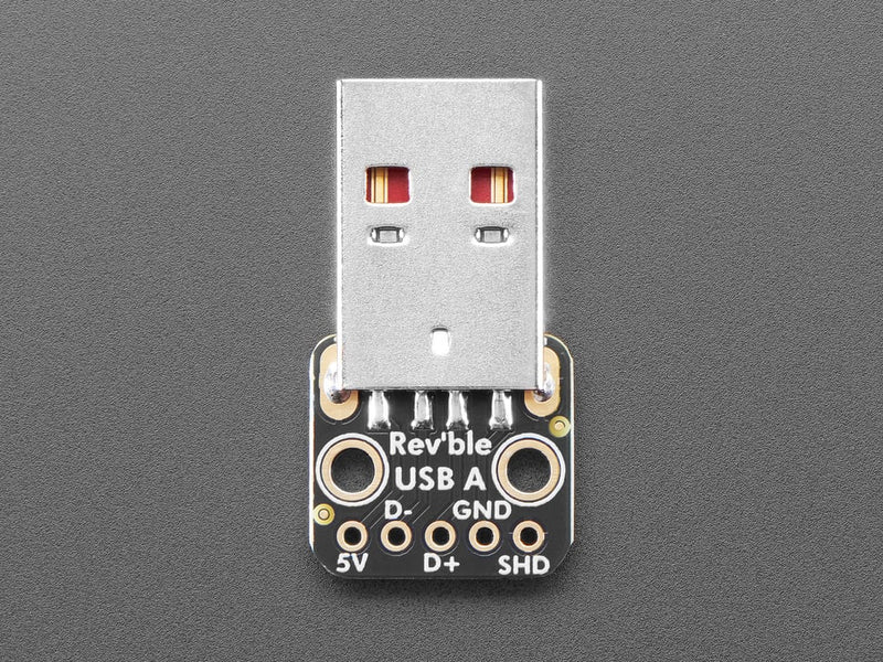 Adafruit Reversible USB Type A Plug Connector Breakout