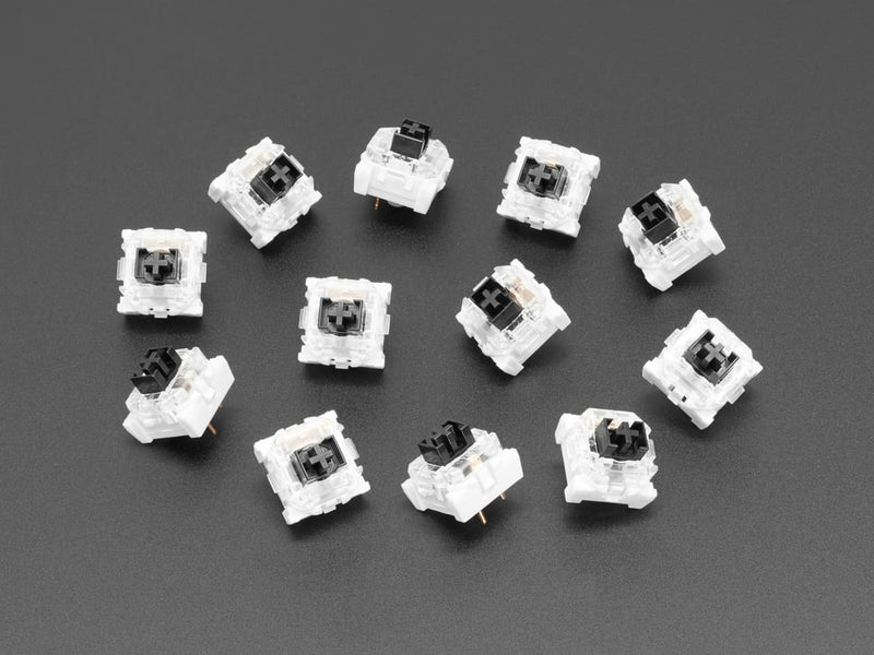 Half Height / Low Profile MX-Compatible Key Switches - 12 pack