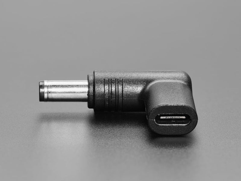 USB Type C PD to 5.5mm/2.1mm Barrel Jack Adapter - 5V