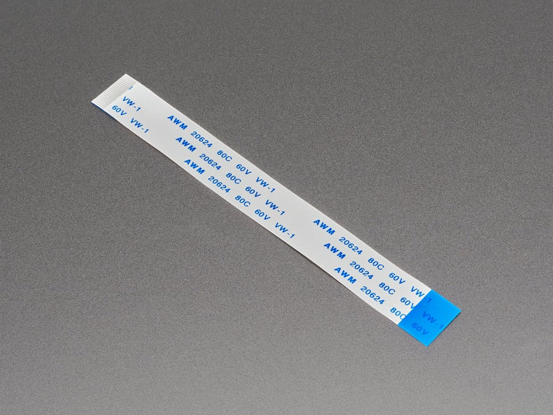 22-pin 0.5mm pitch FPC Flex Cable for DSI CSI or HSTX - 10cm