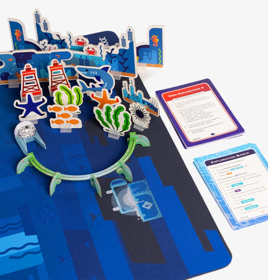 Ozobot Challenge Mat: Ocean Explorer