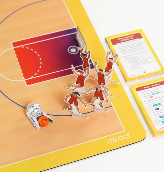 Ozobot Challenge Mat: Basketball