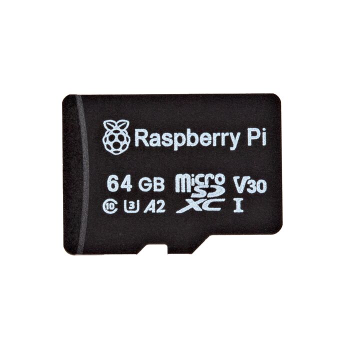 Official Raspberry Pi A2-Class SD Card - 64GB