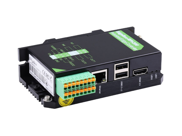 EdgeBox RPI 200 - Industrial Edge Controller 2GB RAM, 8GB eMMC, UPS, WiFi