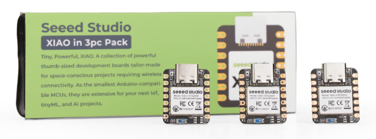 XIAO nRF52840 3PCS Pack - NFC, Onboard Bluetooth5.0 Antenna, supporting Arduino, MicroPython, CircuitPython, tinyGo, Zephyr, Meshtastic, Amazon Sidewalk, QMK, ZMK