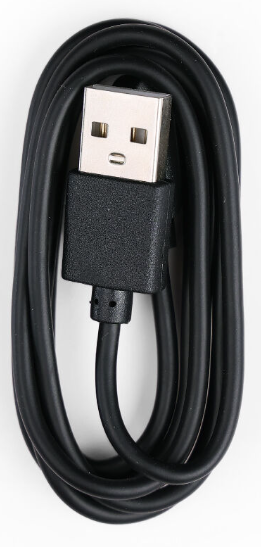 SenseCAP T1000 Magnetic USB Type-A to 4Pin Charging Cable - Black, 1000mm