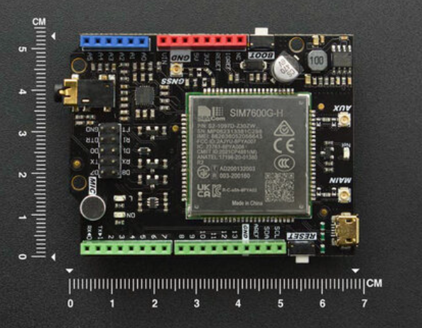 SIM7600G-H CAT4 4G (LTE) Shield for Arduino