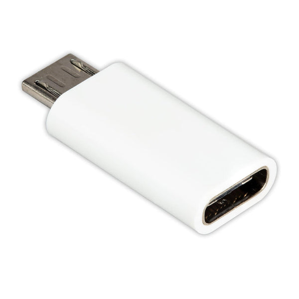 Official Raspberry Pi Micro USB(M) to USB-C(F) adapter White