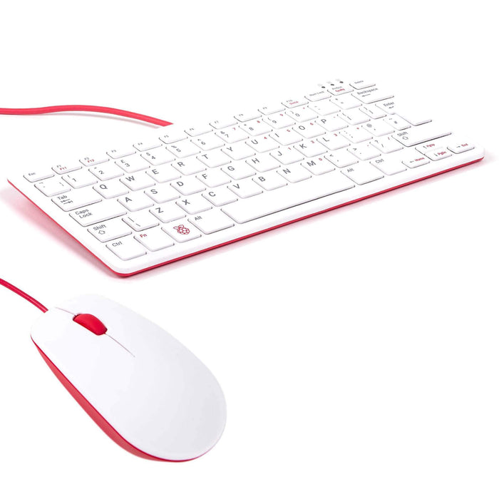 Raspberry Pi Keyboard - Red and White