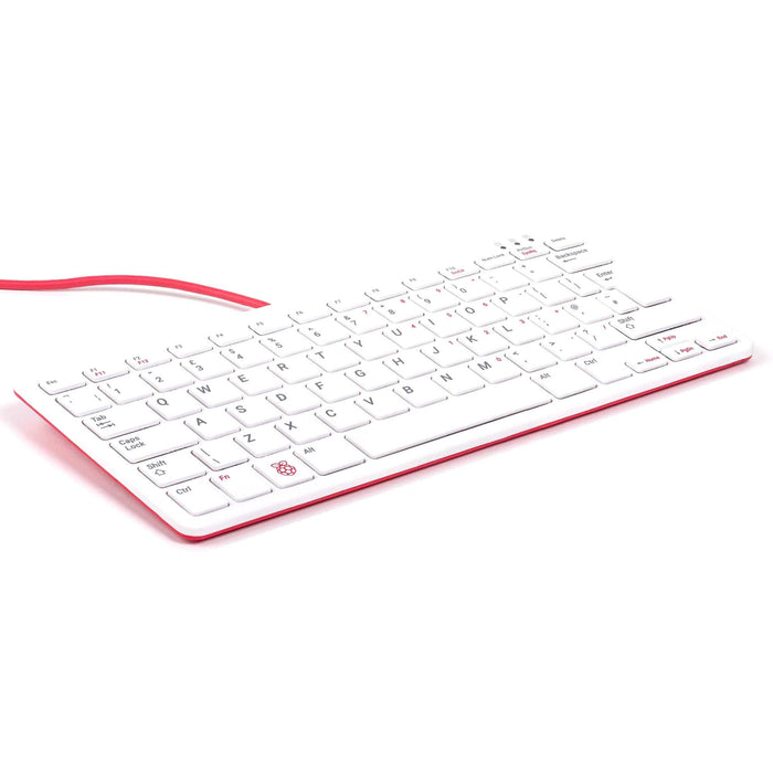 Raspberry Pi Keyboard - Red and White