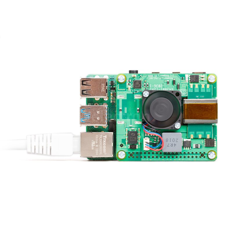 Raspberry Pi PoE+ HAT (Compatible with Raspberry Pi 4B / 3B+)