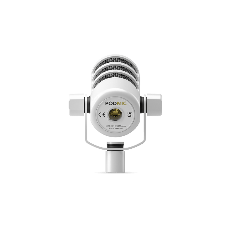 RODE PodMic Microphone White