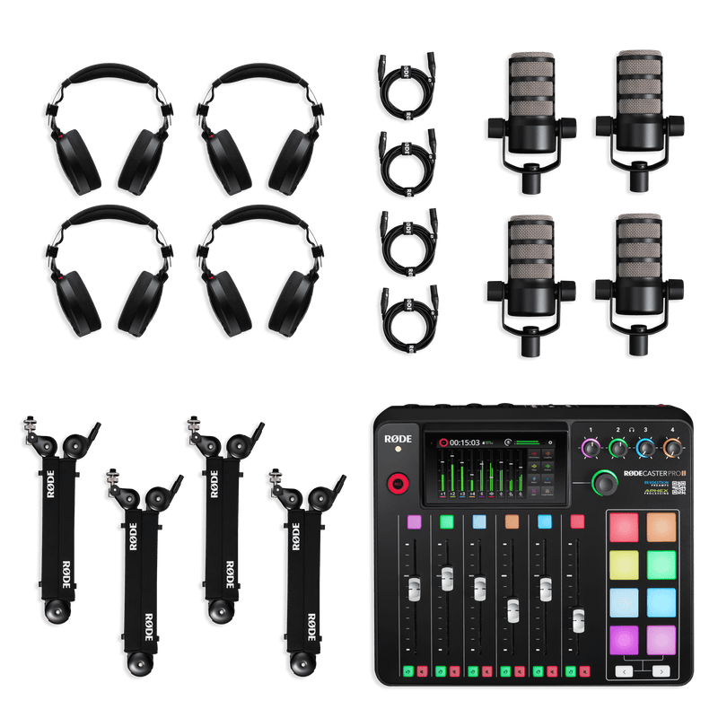 RODE Ultimate Podcast Kit - Black