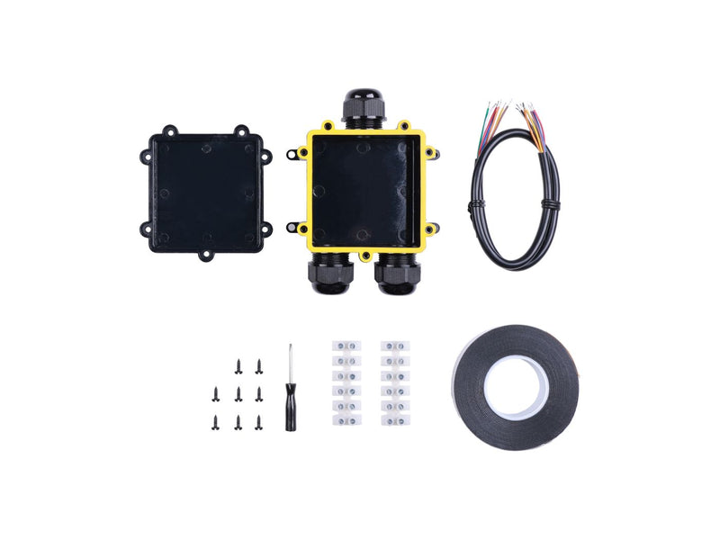 Waterproof Junction Box Kit, IP68 Terminal Box, Connecting Box for S2100 Data Logger