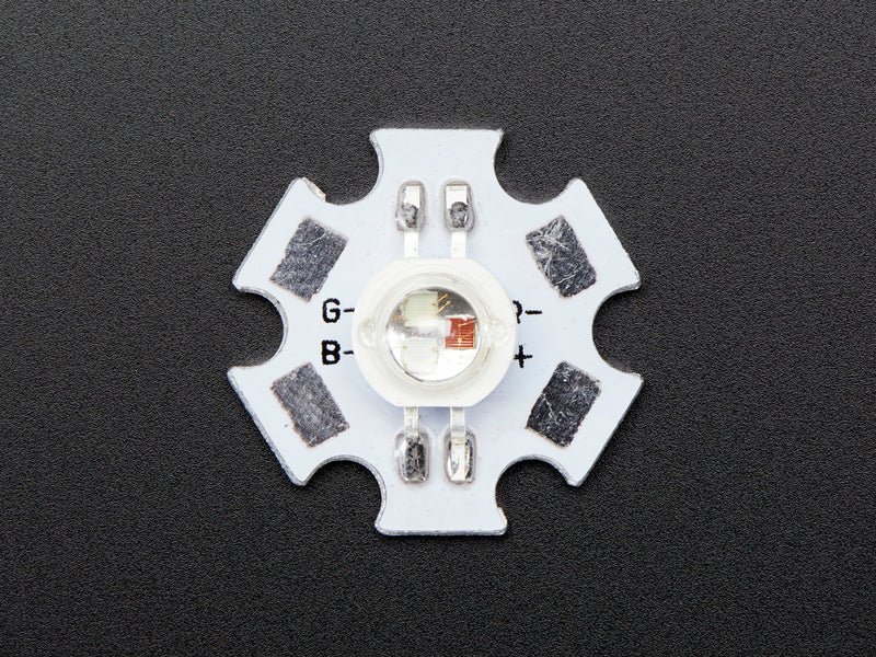 3W-9W RGB LED - Common Anode