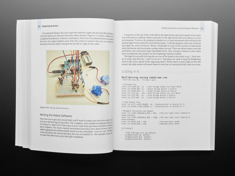 Exploring Arduino: Tools and Techniques for Engineering Wizardry