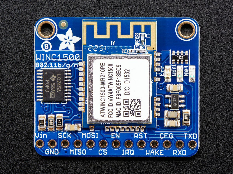 Adafruit ATWINC1500 WiFi Breakout