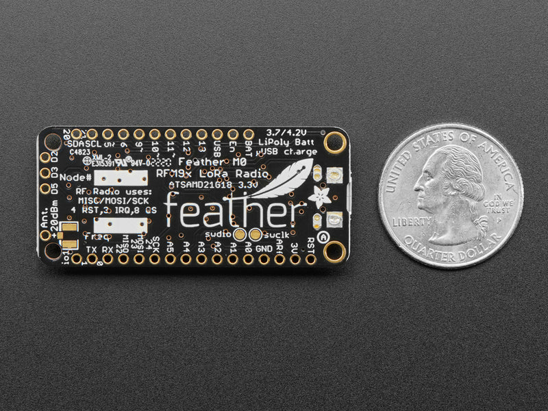 Adafruit Feather M0 RFM96 LoRa Radio - 433MHz