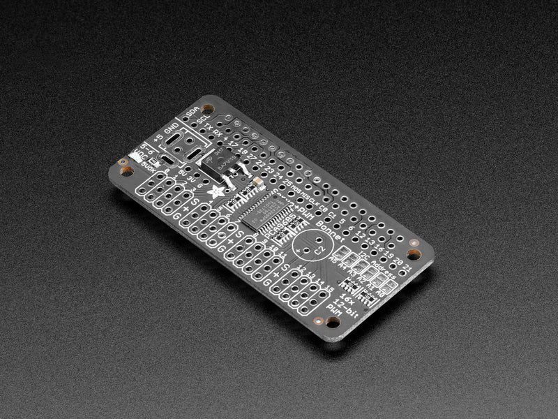 Adafruit 16-Channel PWM / Servo Bonnet for Raspberry Pi