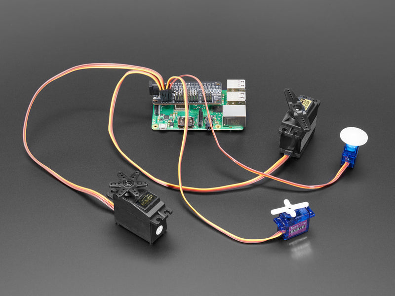 Adafruit 16-Channel PWM / Servo Bonnet for Raspberry Pi