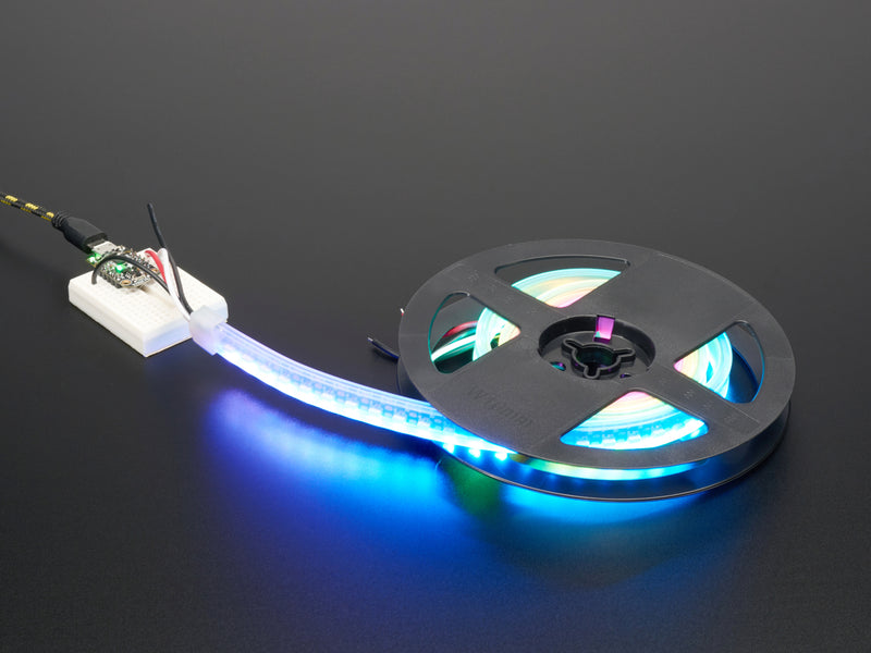 Adafruit NeoPixel LED Side Light Strip - Black 120 LED