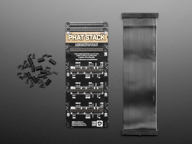 Pimoroni pHAT Stack for Raspberry Pi