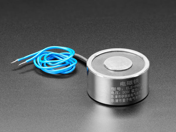 5V Electromagnet - 25 Kg Holding Force