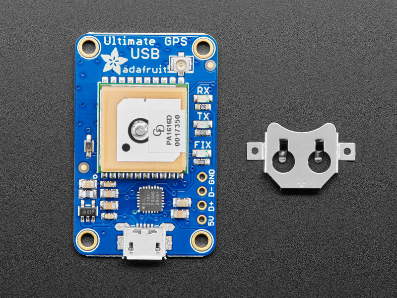 Adafruit Ultimate GPS with USB - 66 channel w/10 Hz updates