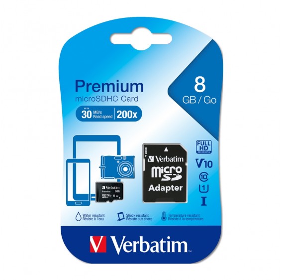 Micro SD Card - Premium with adapter - 8GB - Buy - Pakronics®- STEM Educational kit supplier Australia- coding - robotics