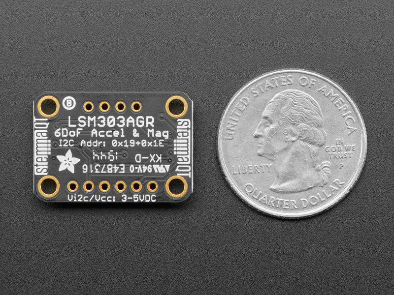 Adafruit LSM303AGR Accelerometer Magnetometer - STEMMA QT Qwiic